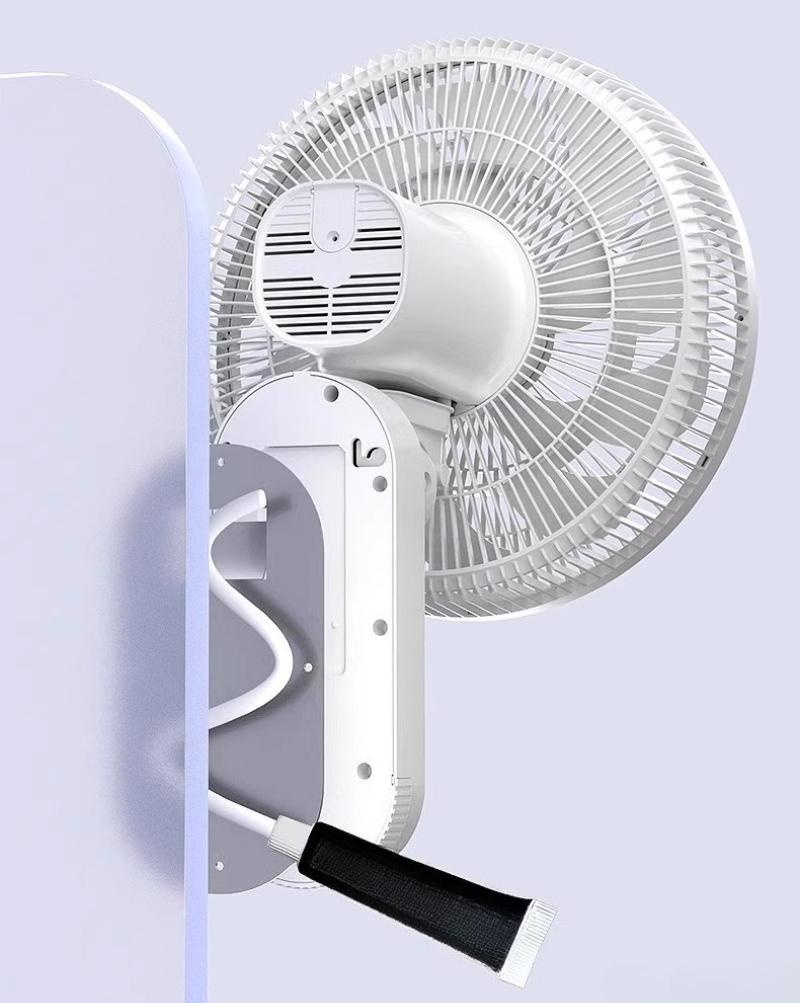 220V Wall Fan Wall mounted Electric Fan Kitchen And Bathroom Non drilling