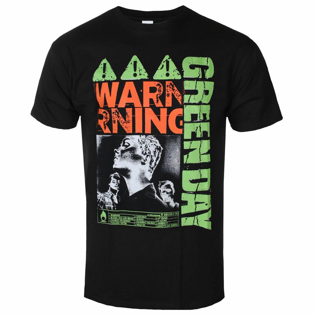 Retro Summer Green Day Graphic Cotton Band Tshirt Unisex Summer Short Sleeve Fashion Brand Tee Luxury Casual Vintage Tees
