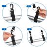 4 Pcs Boat Paddle Clip Adjustable Kayak Oar Snap Clip Corrosion Resistance Nylon Canoe Paddle Holder