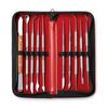 Spatula Tool Set 10 Pieces Carving Knives Stainless Steel for Clay Modeling Pottery Resin Sculpting Craft with Storage Case