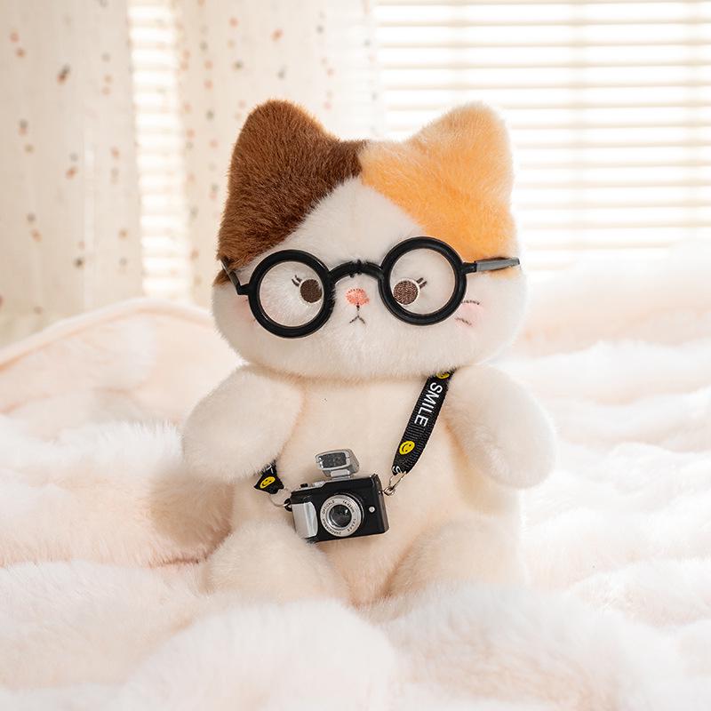 Lucky Fat Duck Plush Toy - Chef Bib Edition, Cute Desk Companion and Children s Learning Buddy 15cm 0.15kg (Scented with Beads)