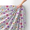 Royal Samt Stoff Polyester Zum Nähen - Motiv Blumen - Rdx2716