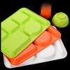 Thickened Melamine Divided Canteen Tray