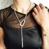 Women's Retro Bohemian Style Long Pendant Necklace Adjustable Suitable for Daily Wear Gifts Is An Elegant Accessory for Women