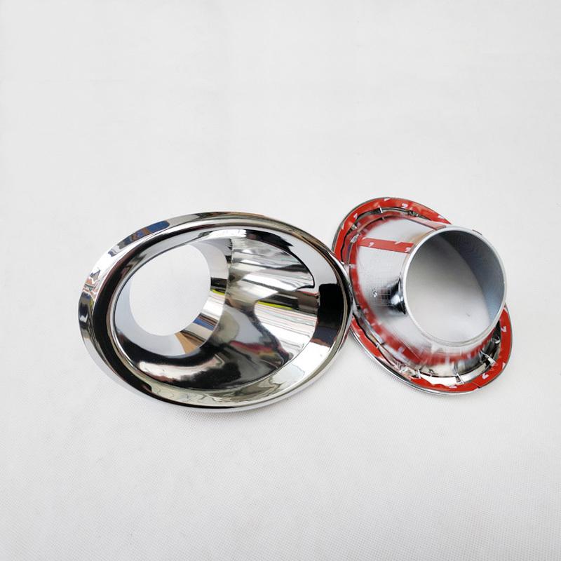 Abs Chrome Front Fog Light Decorative Frame Cover for Nissan Nv200 Evalia 2010 2013 2014 2015 2016 Car Styling Accessories 2Pcs