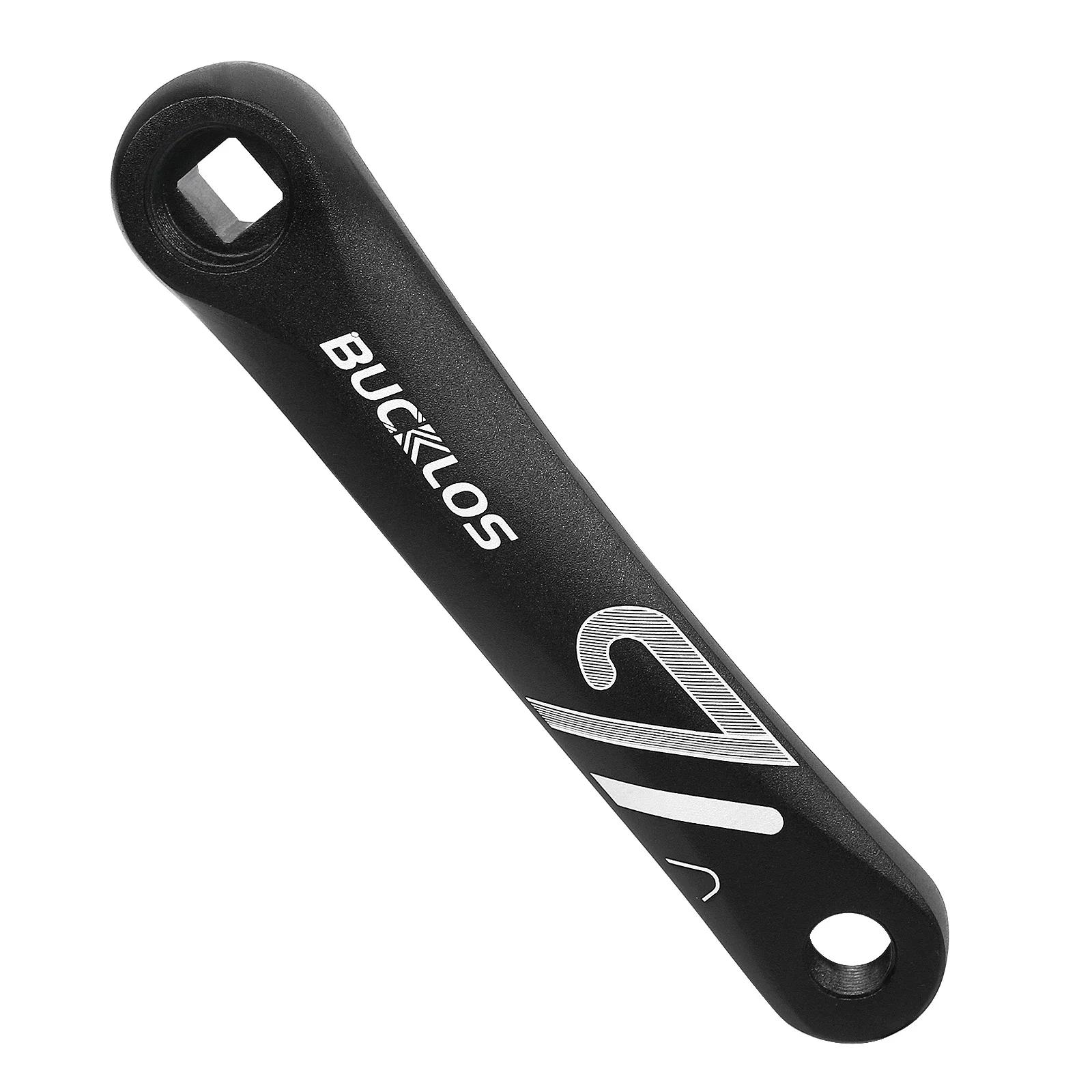 BUCKLOS Bike Crank Arm 152mm 170mm 175mm Bicycle Replacement Crank Arm Square Spline Hole Bicycle Cranks for E-bike Accessories