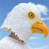 White Eagle Mask Latex Animal Head Mask For Costume Parties And Halloween Celebrations