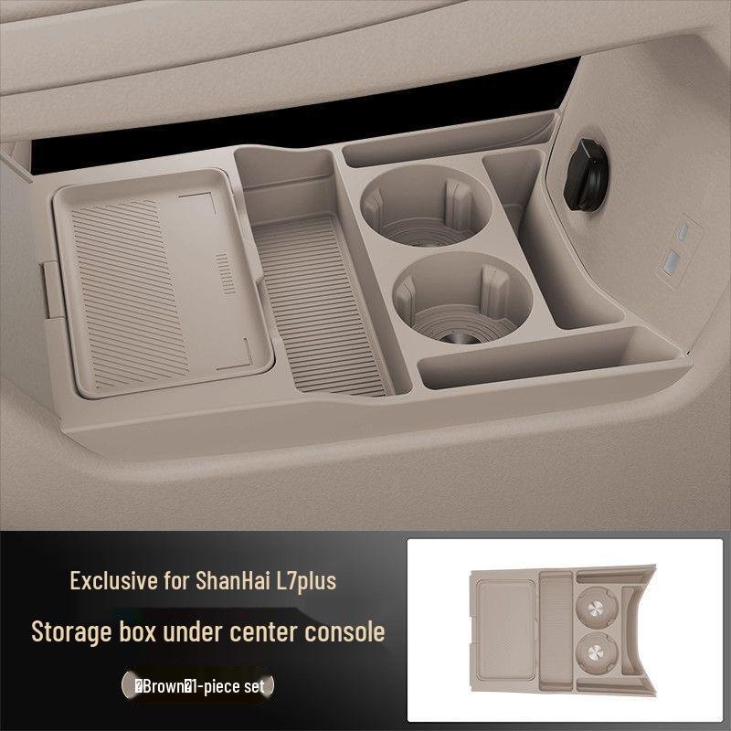 

Shan Hai L7 PLUS Center Console Silicone Storage Box for Car Interior Modification