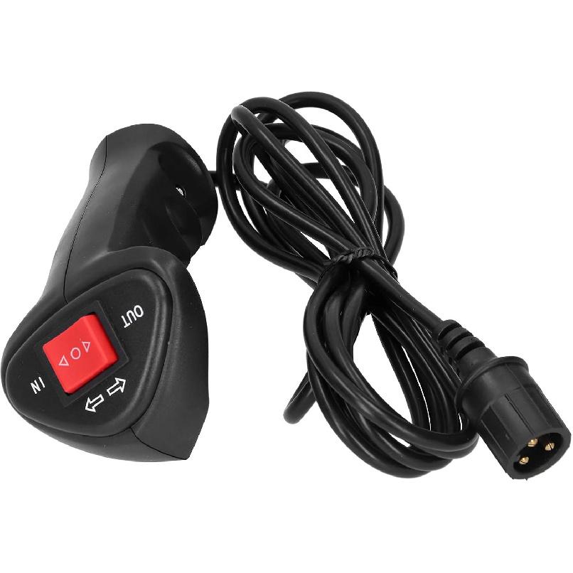 Estink Universal Winch Remote Controller with 9.2ft Cable for SUV Vehicle Auto Control System