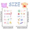10sheets Y2K Small Elements Tattoo Stickers For Arm Body Hand Temporary Waterproof Tattoo Stickers Kids Festival Party Supplies