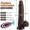 Telescopic 3cm Swing 360° Wireless Remote Control Electric Dildo Adult Sex Toys Products Vibrator Masturbator
