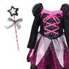 Enchanting Halloween Witch Costume for Girls - Magical Outfit Role Play and Performance