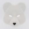 Plush Brown Bear Mask Halloween Costume Party Cosplay Full Face Animal Prop