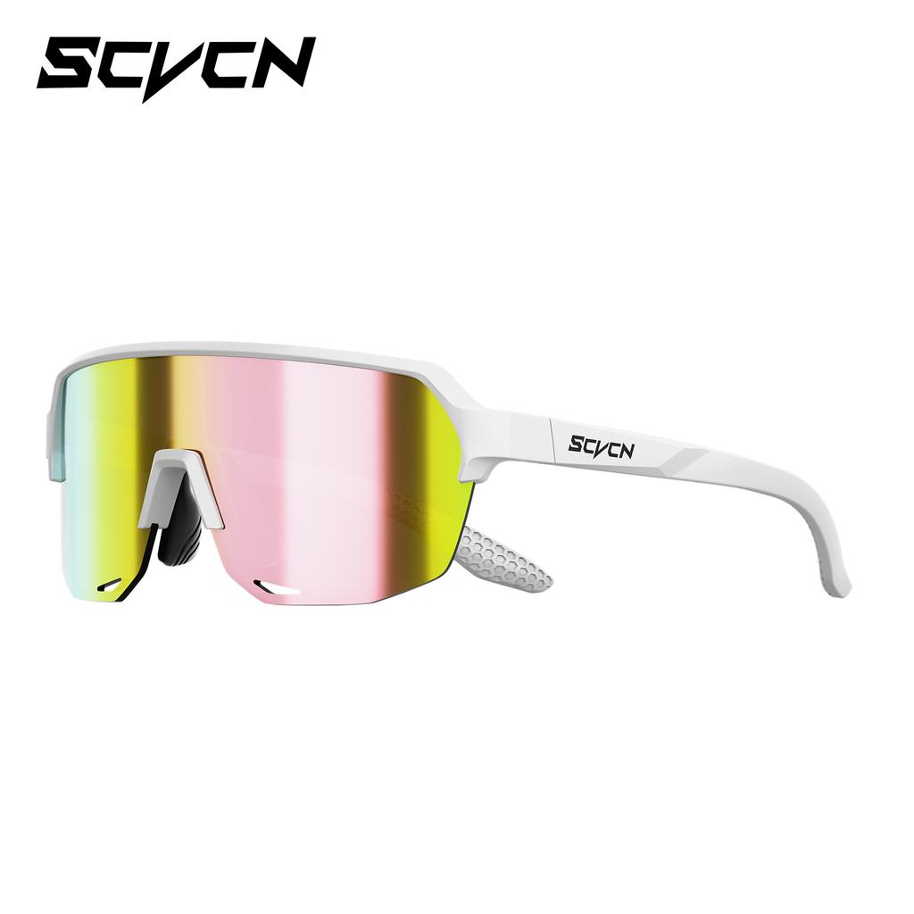 SCVCN Girls Sunglasses Kids Sports Baseball Cycling MTB Skating Glasses Bicycle UV400 Child Goggles Boys Outdoor Bike Eyewear