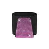 Auto Sunglasses Clip Rhinestone Holder Portable Eyewear Holder Card Ticket Clip Car Interior Accessory