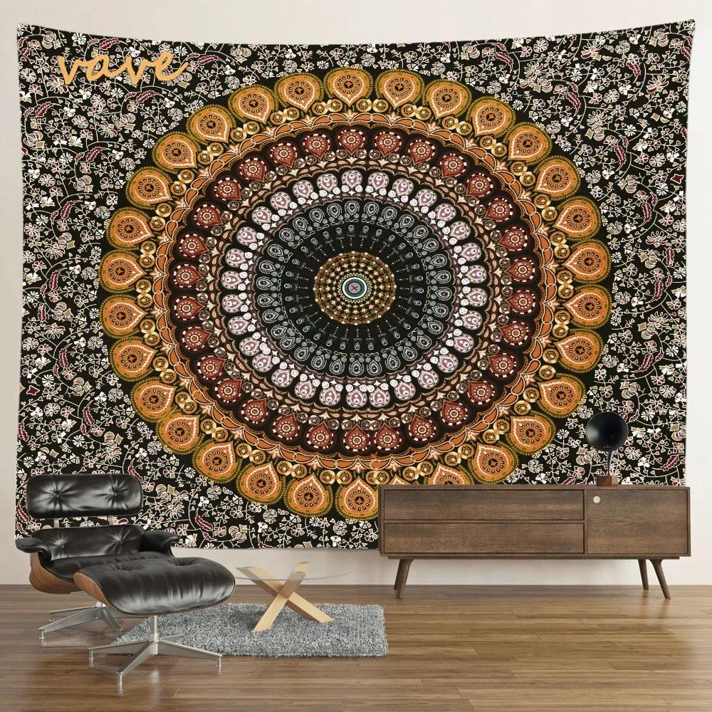 VIKAMA Mandala Tapestry Hippie Decor for Bedrooms Dorms Beaches Music Festivals Creating Aesthetic Space Decor