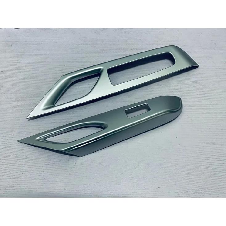 For NISSAN SERENA C28 Car Accessories ABS Chrome Door Window Armrest Cover Switch Panel Trim Molding Garnish