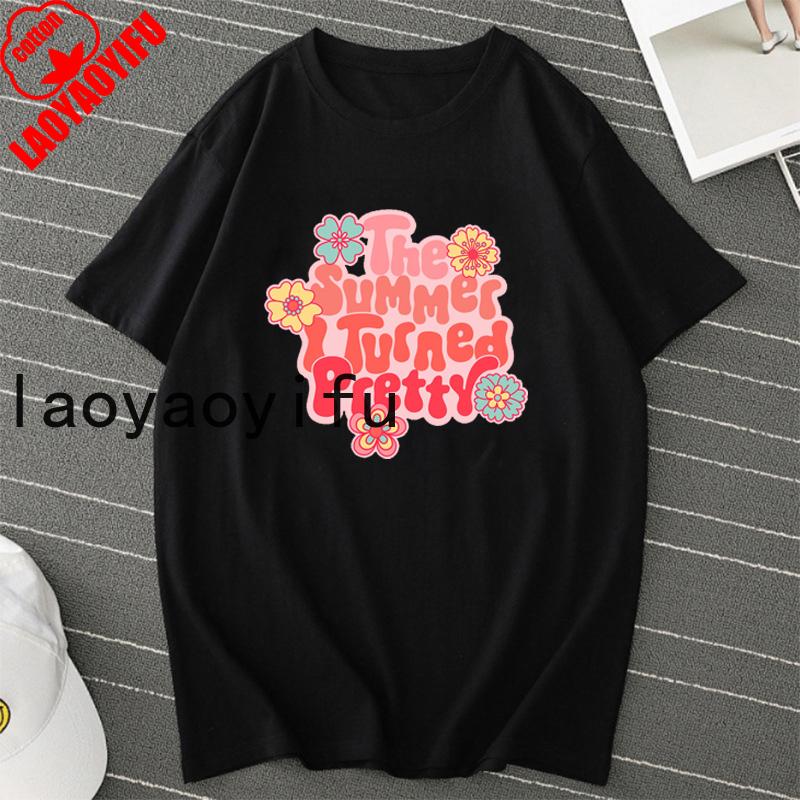 

Cousins Rowing Printed TShirt Cousins Beach The Summer I Turned Pretty T Shirts Women Tshirts Short Sleeve Tee Streetwear Tops S