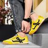 Gelbe Herren-Sneaker 2025 Atmungsaktive Laufschuhe Mann Turnschuhe Sommer Flache Sneaker Herren Sportschuhe zapatillas de hombre