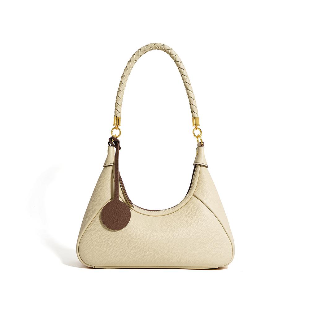 Half Moon Underarm Bag Women's Leather Bag High-quality Niche Commuter Single-Shoulder Crossbody Bag