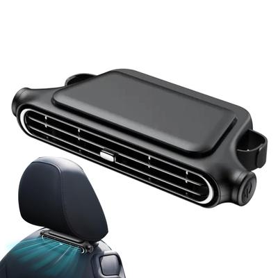 Cooling Fan for Car Double Turbine USB Powered Car Fan Car Headrest Fan Small Compact Car Seat Fans Backseat Car Fan for Car
