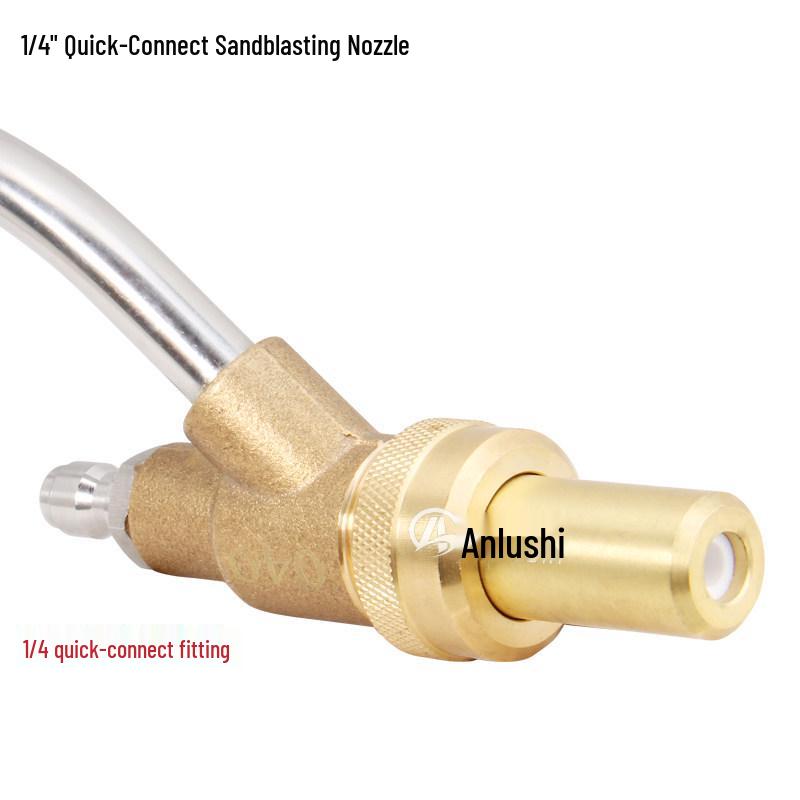 Ultra-High Pressure Sandblasting Gun for Rust, Paint, and Dirt Removal - Car Wash and Surface Cleaning
