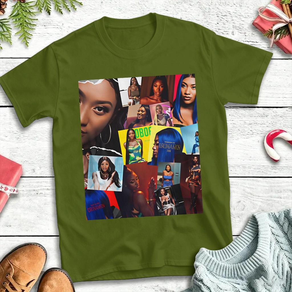 Oversized TShirt Summer Aya Nakamura Popular TShirts 100 Cotton Tshirt for Unisex Y2K Fun Loose Short Sleeve Tops