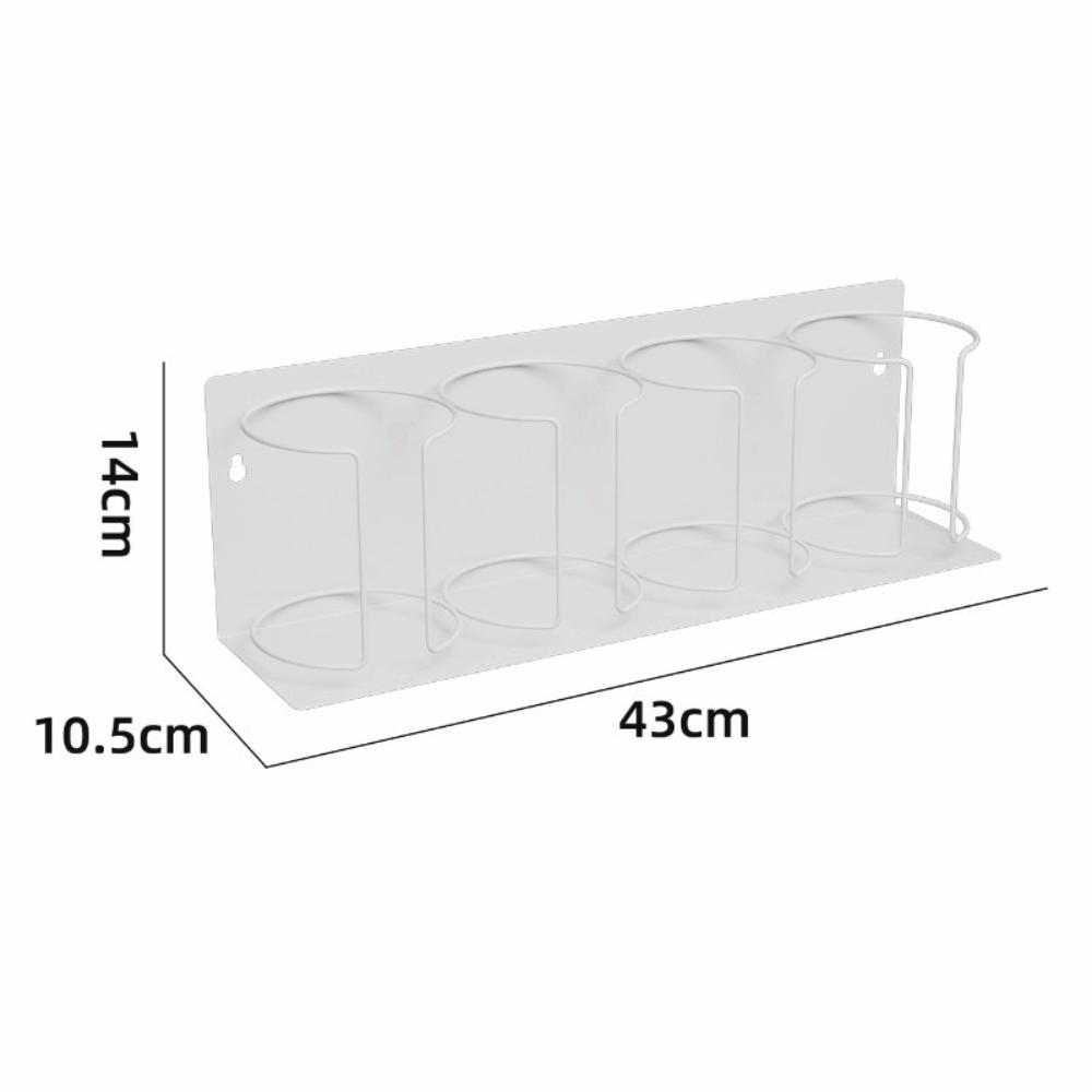 Magnetic Mount Tumbler Holder 3/4 Slot Fridge Storage Holder Cup Organizer  for Stanley Cups