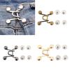 Waist Tightener Pants Waist Buttons Alloy Tighten Waist for Skirt Pants Jeans Adjustable Waist Clip Clothing Accessories