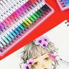 12/24/100/120 Colors Felt Tip Drawing Watercolor Art Markers Pen Dual Brush Fineliner Colouring Pen Set for Calligraphy Painting