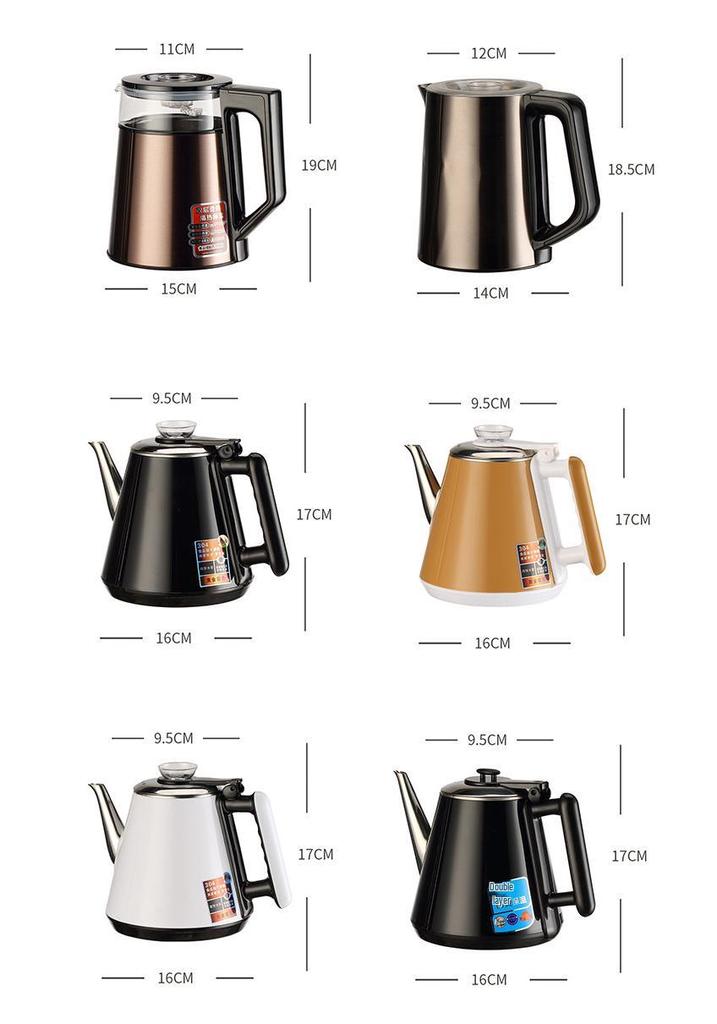 Universal Stainless Steel Electric Tea Kettle and Dispenser with Stove Function