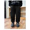 Boys Big Kids Casual Windproof Waterproof Solid Cargo Hiking Trousers