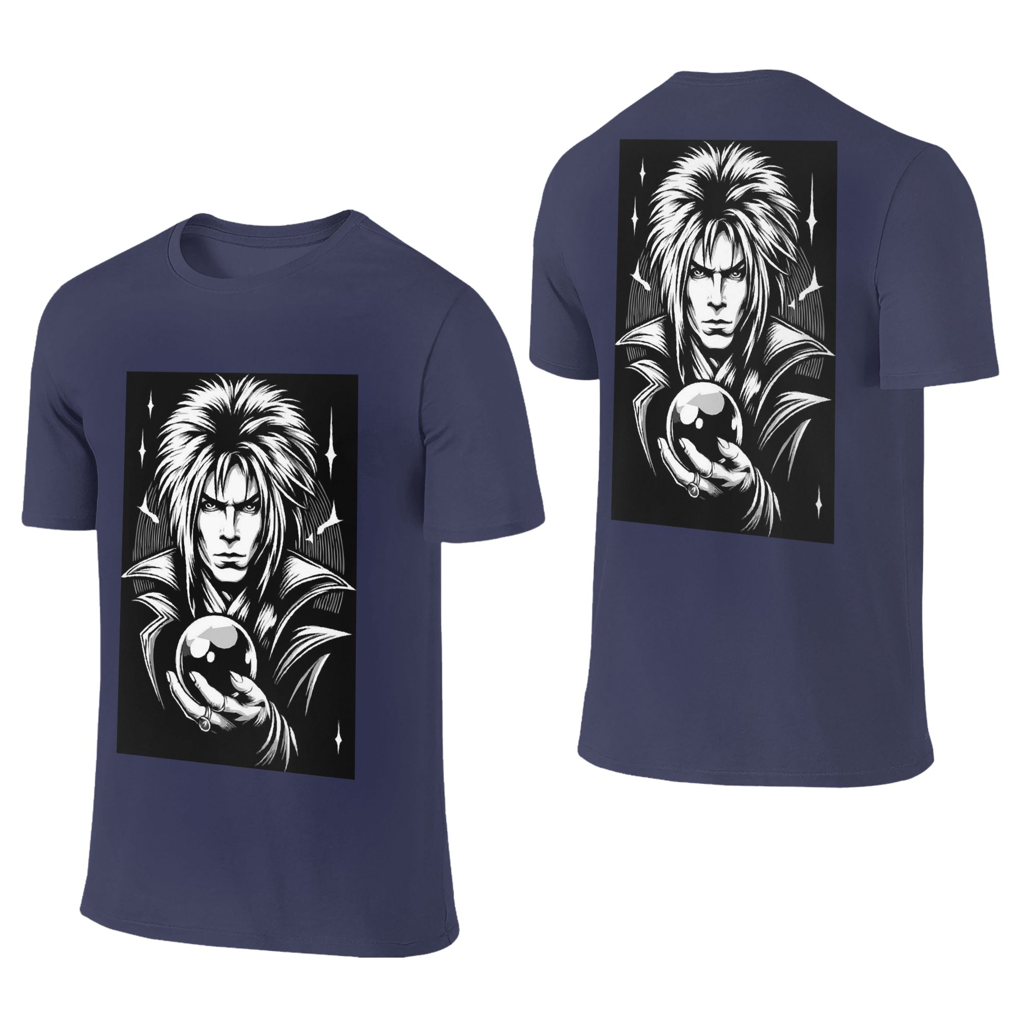 

100 Cotton Jareth The Goblin King Labyrinth Its Only Forever TShirt Unisexs Double Sided T Shirt Unisex Shirts Tops Oversized 4XL