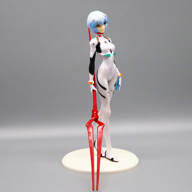 22cm New Evangelion Rei Figur Spielzeug Puppe Weihnachts- Geburtstagsgeschenk für Kinder Mädchen