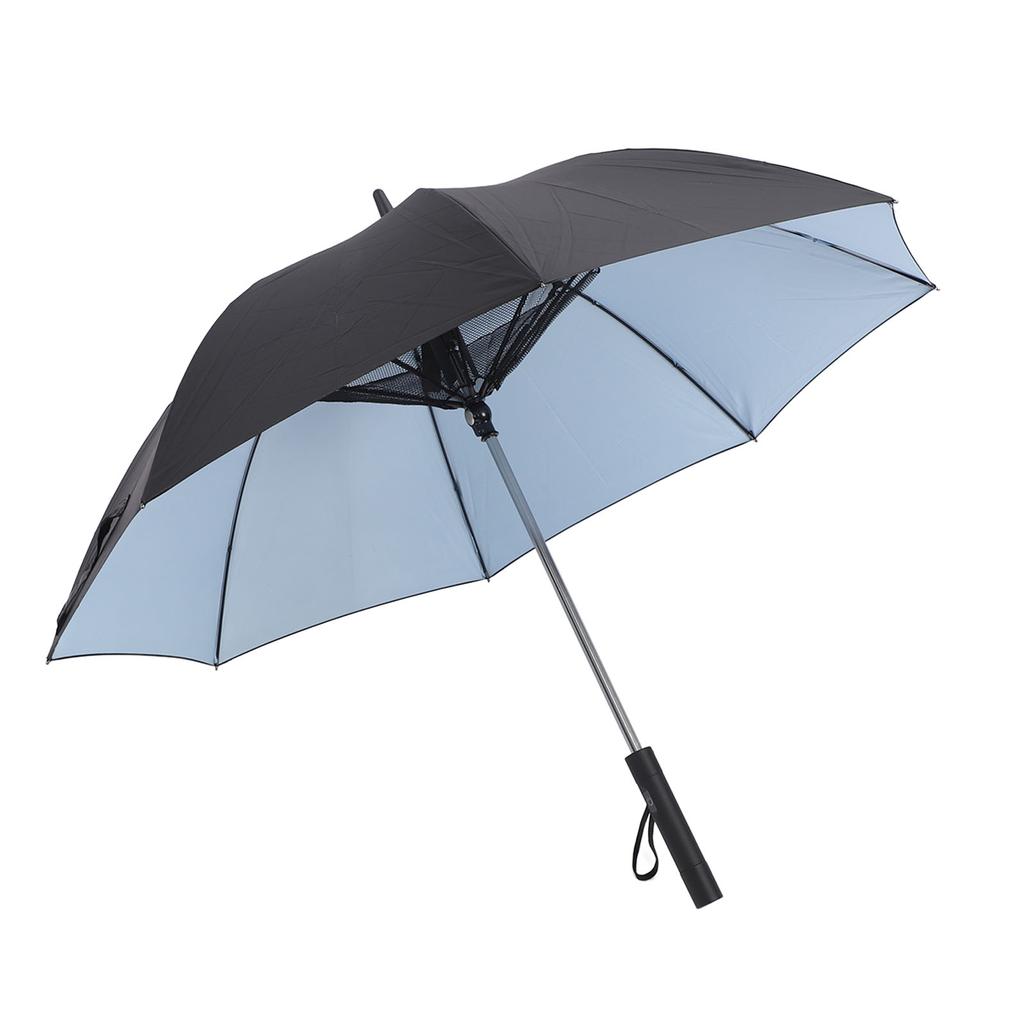 Misting Umbrella with Fan Multifunctional 3 in 1 Cooling Fan Sun and Rain Umbrella Travel Compact