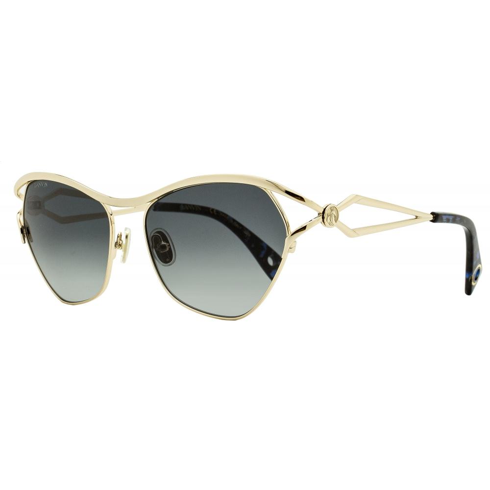 

Lanvin Women s Mother Child Sunglasses LNV114S 721 Gold Blue Havana 58mm 721