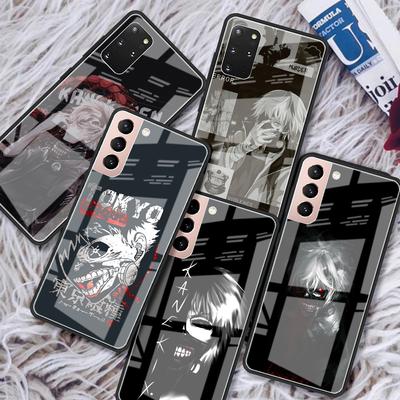 Anime Tokyo Ghoul Glass Case For Samsung Galaxy S20 FE S21 Plus S10 S9 Note 10 Lite 20 Ultra 9 S8 S10e Fashion Phone Cover Lunda
