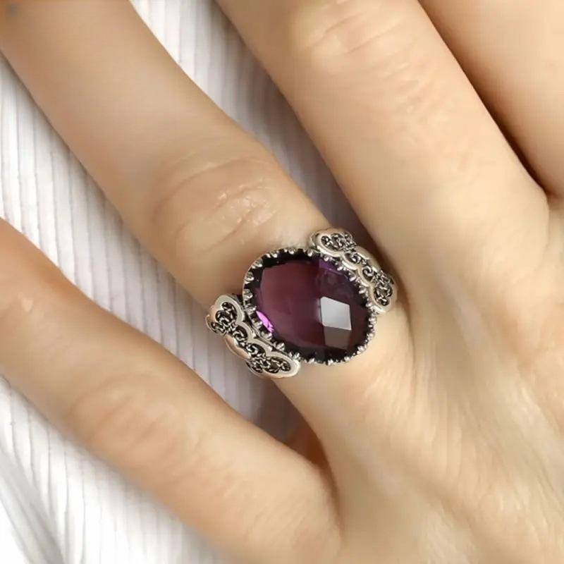 Gorgeous Luxury Rings for Women Wedding Engagement Accessories Unique Female Ring Fashion Jewelry Gifts