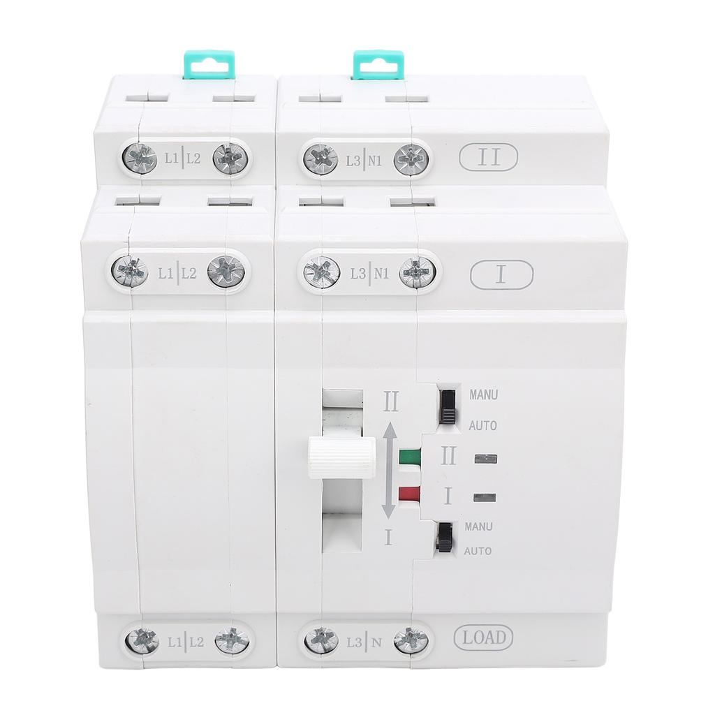 Power Automatic Transfer Switch 4P 63A Millisecond Level Fast Switching Generator Changeover Switch