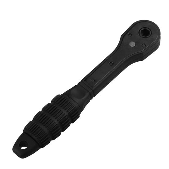 Ratchet Drill Chuck Key Wrench Anti-Slip Handle Ergonomic Multipurpose Universal Double Head Drill Press Chuck Key Mini Ratchet Spanner
