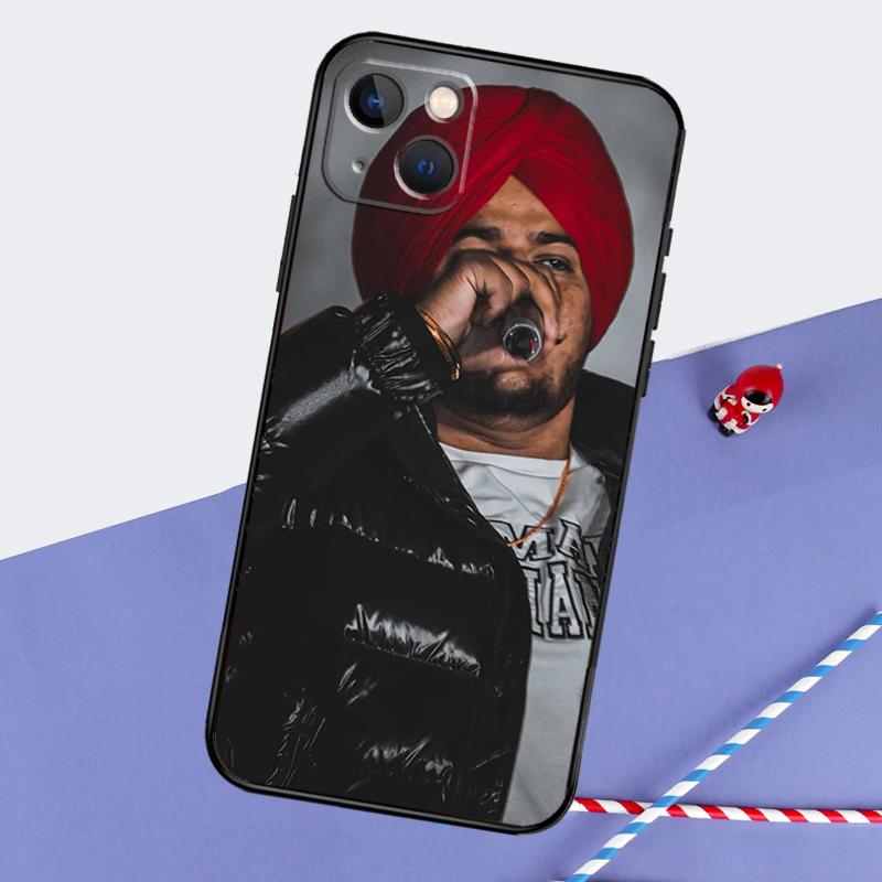 

Hot Sidhu Moosewala Phone Case For iPhone 16 15 Pro Max 12 13 Mini 11 14 Pro Max XR 16 15 Plus 16e Cover Coque iPhone 15 Pro
