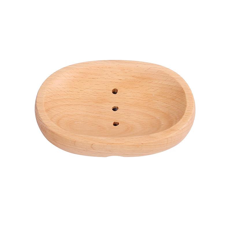 Draining Wood Soap Dish - 2 Pack