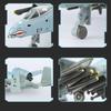 1/72 A-10 Thunderbolt II Fighter Toy Plane Aircraft Model Diecast Metal Airplane Miniature Unique Collection Gift for Children