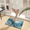 Diatomite Bathroom Shower Bath Mats Foot Mat Quick Dry Non-slip Toilet Carpet Rug Doormat Washable