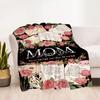 Mother's Day Love Letter Blanket Suitable for sofas,travel, living rooms also a good gift for friends and family Suitable for all seasons.
