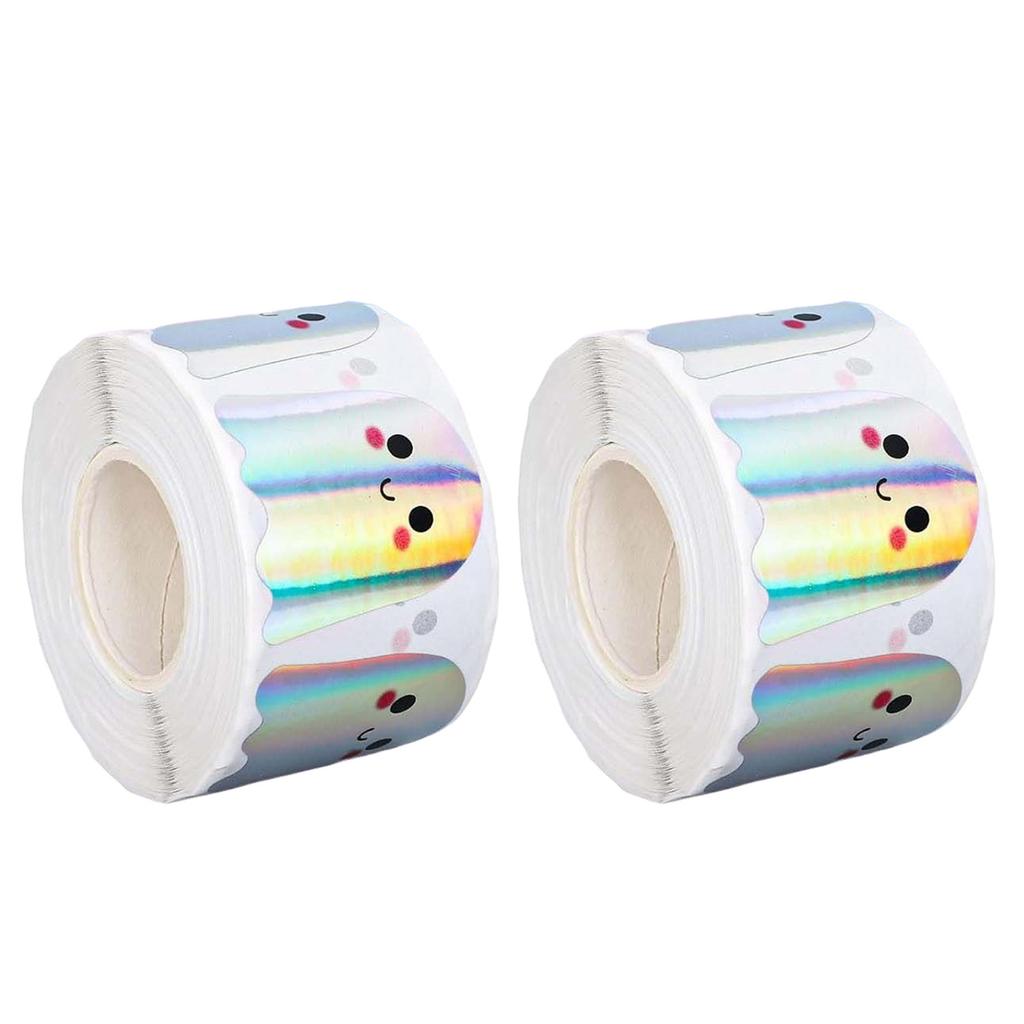 Sturdy Decoration Stickers For Halloween Multifunctional Round Labels 500 Count Stickers For Present Bags