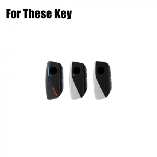 Zinc Alloy TPU Leather Car Key Fob Case Cover For BMW 7 Series X7 G07 XM IX I7