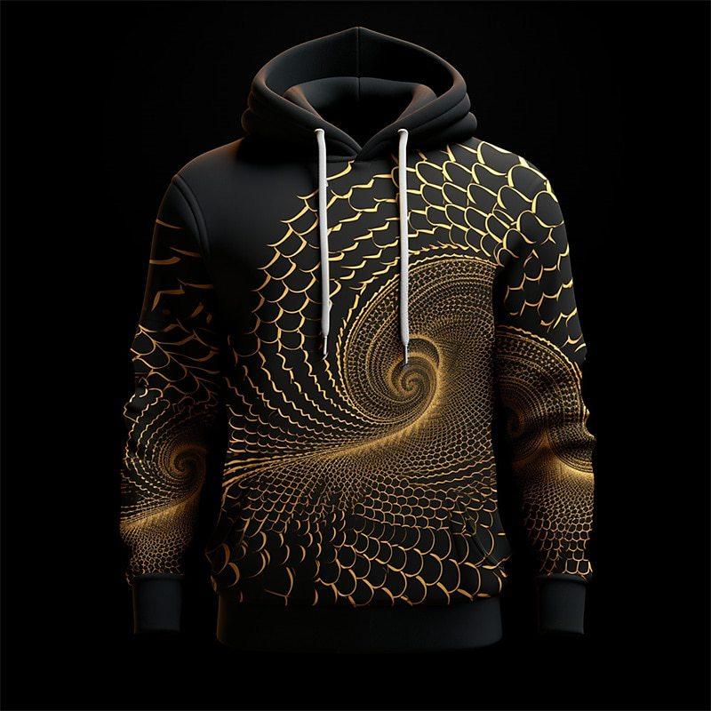 Fashion Printed Top Casual Simple Sweatshirt Comfortable Hoodies Sweatshirts Men’s