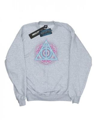 Mens Neon Deathly Hallows Sweatshirt