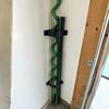 1Pcs Drilling Pole Organizer Wall Mounted Corner Tool Storage Rack For Garage Workshop Yard Indoor Sweep Mop Long Pole Storage